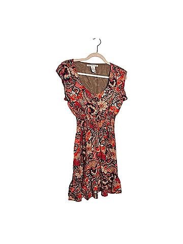 American Rag Printed Smock Dress Casual Dress (view 1)
