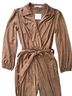 Fraiche by J Tan Brown Jumpsuit Size S - photo 1