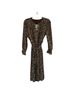 J.Crew Leopard Print Tan Brown Casual Dress Size 6 - photo 2