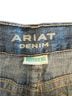 Ariat Aztec Or Tribal Print Blue Denim Shorts Size 27 waist - photo 4