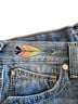 Ariat Aztec Or Tribal Print Blue Denim Shorts Size 27 waist - photo 6