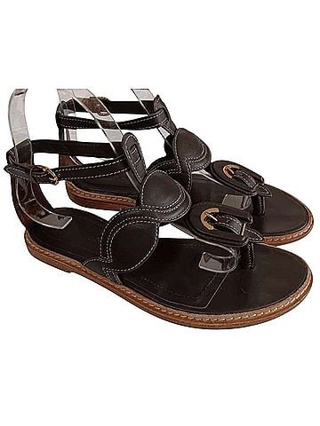 Ulla Johnson Arabella Braided Leather Sandals (view 1)