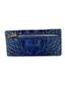 Brahmin Blue Leather Clutch One size - photo 2