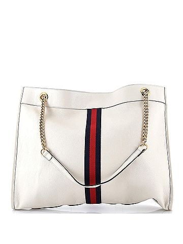 Gucci Rajah Chain Tote Leather Large (view 2)