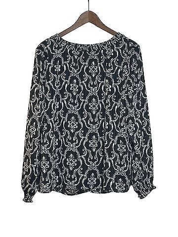 White House Black Market Long Sleeve Blouse (view 2)