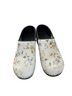 Bjork Clogs 100% Leather Floral White Mule/Clog Size 7 - photo 2