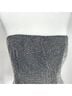 Forever 21 100% Polyester Silver Black Sleeveless Top Size L - photo 11