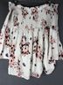 Torrid 100% Rayon Floral White T-Shirt Size 0X - photo 2
