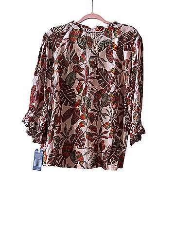 Democracy 3/4 Sleeve Blouse (view 2)