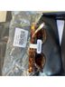 Carolina Lemke Solid Brown Sunglasses One size - photo 3