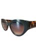 Carolina Lemke Solid Brown Sunglasses One size - photo 2