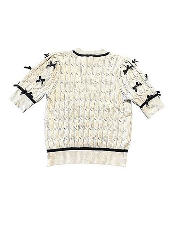THML Bow Detail Knit Top Pullover Sweater (view 2)