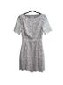 Reiss 100% Polyester 100% Polyester Floral White Cocktail Dress Size 6 - photo 1