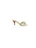 White House Black Market Silver Heels Size 6 1/2 - photo 1