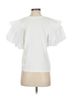 Zara White Short Sleeve Blouse Size S - photo 2