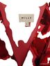 Milly Floral Pink Red Cocktail Dress Size 4 - photo 2