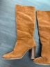 Sézane 100% Suede Brown Boots Size 7 - photo 8