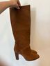 Sézane 100% Suede Brown Boots Size 7 - photo 12