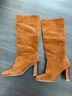 Sézane 100% Suede Brown Boots Size 7 - photo 4