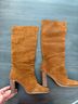 Sézane 100% Suede Brown Boots Size 7 - photo 6