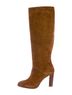 Sézane 100% Suede Brown Boots Size 7 - photo 2