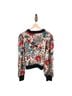 FARM Rio Floral Graphic Tan Pullover Sweater Size XL - photo 2