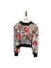 FARM Rio Floral Graphic Tan Pullover Sweater Size XL - photo 1