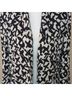 Diane von Furstenberg 100% Silk 100% Polyester Graphic Black White Blazer Size 6 - photo 11