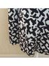 Diane von Furstenberg 100% Silk 100% Polyester Graphic Black White Blazer Size 6 - photo 6