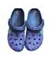 Crocs Graphic Purple Black Mule/Clog Size 9 - photo 1