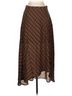 Halogen 100% Polyester Print Brown Halogen Casual Skirt Size XS - photo 1
