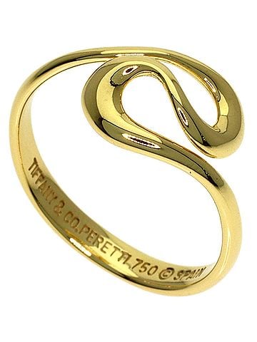 Tiffany & Co. Tiffany &amp; Co. Open Wave Ring, 18K Yellow Gold, Women's Ring. (view 1)