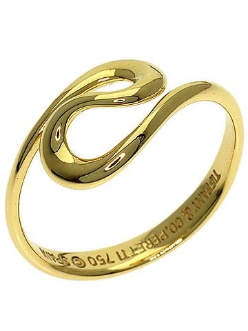Tiffany & Co. Tiffany &amp; Co. Open Wave Ring, 18K Yellow Gold, Women's Ring. (view 2)