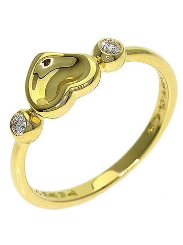 Tiffany & Co. Tiffany &amp; Co. Full Heart 2-Piece Diamond Ring, 18K Yellow Gold, Women's. (view 2)