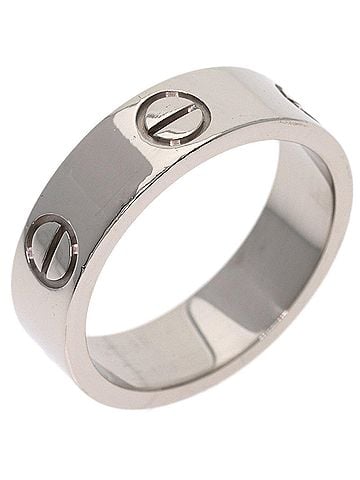 Cartier Cartier Love Ring #53, 18K White Gold, Women's Ring, CARTIER (view 2)