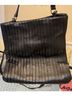DKNY 100% Leather Black Leather Hobo One size - photo 4