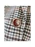Anne Klein Plaid Brown Red Blazer Size 2 - photo 7
