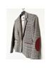 Anne Klein Plaid Brown Red Blazer Size 2 - photo 5