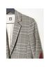 Anne Klein Plaid Brown Red Blazer Size 2 - photo 4