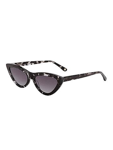 Carolina Lemke Sashi Grey Cat Eye Sunglasses (view 1)