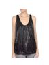 Diane von Furstenberg Black Tank Top Size 4 - photo 1