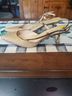 Nine West Gold Tan Heels Size 9 - photo 3