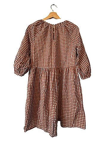 Madewell Gingham Seersucker Raglan Mini Casual Dress (view 2)