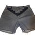 Crazy Train Stripes Blue White Denim Shorts Size XL - photo 1