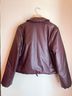 Fabletics Solid Burgundy Jacket Size M - photo 3