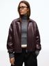 Fabletics Solid Burgundy Jacket Size M - photo 8
