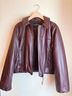 Fabletics Solid Burgundy Jacket Size M - photo 4