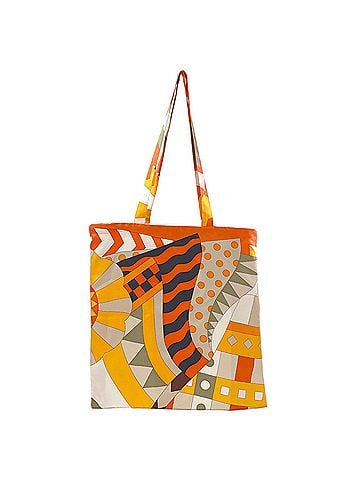 Hermès Hermes Petit H Eco Bag Tote Silk Women's HERMES (view 1)