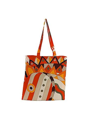 Hermès Hermes Petit H Eco Bag Tote Silk Women's HERMES (view 2)