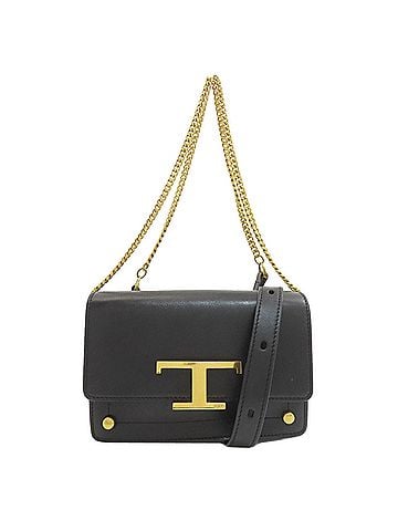 Tod's Tod's T-Timeless 2-Way Shoulder Bag, Leather, Women's (view 1)